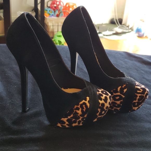Love Culture Shoes - Like new leopard print heels
